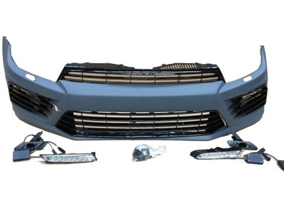 Бампер передний vw scirocco 15- look r20 фото №1