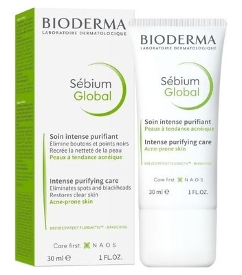 Bioderma Sebium Global Krem Przeciwtrądzikowy 30ml