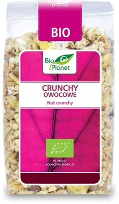 Crunchy owocowe Bio planet 0,25 kg