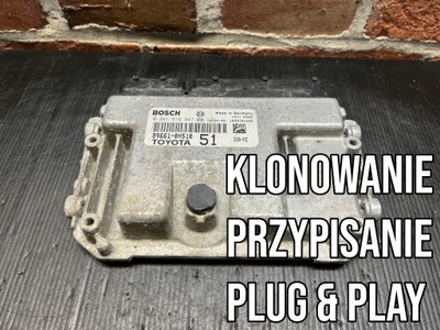 TOYOTA AYGO КОМПЬЮТЕР БЛОК УПРАВЛЕНИЯ 89661-0H510 0261S16847 PLUG & PLAY