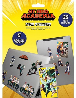 My Hero Academia Team naklejka naklejki na laptopa vlepki dla dzieci