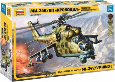 Mi-24V/VP Hind E - ZVEZDA 7293