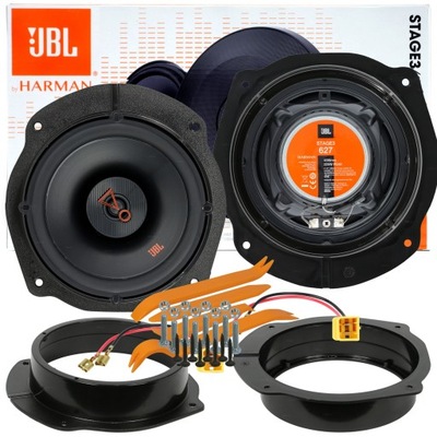 JBL STAGE3 627 ALTAVOCES FIAT STILO BRAVO PARTE DELANTERA PARTE TRASERA  