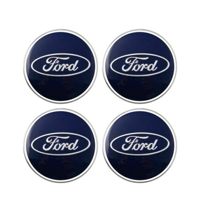 FORD 4 PIEZAS TAPA TAPACUBOS KAPSLE PARA ALUFELG 54MM  