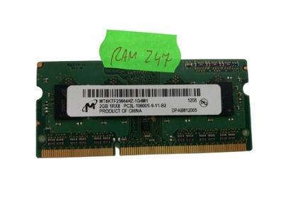 MICRON 2GB 2RX8 DDR2 800MHZ PC2 6400U 666 13 E0 RAM247