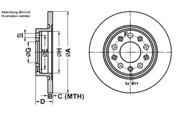 DISCS BRAKE ATE 51815313 51806283 562501BC 98 - milautoparts-fr.ukrlive.com