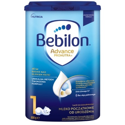 Bebilon 1 Pronutra-Advance mleko początkowe 800g