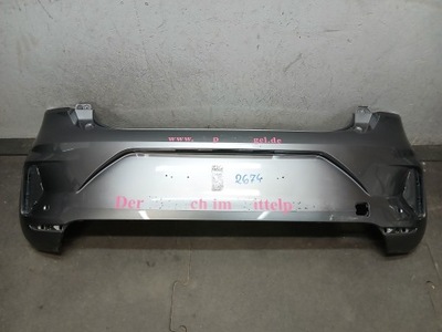 Бампер задняя renault clio 5 v lift фото №1