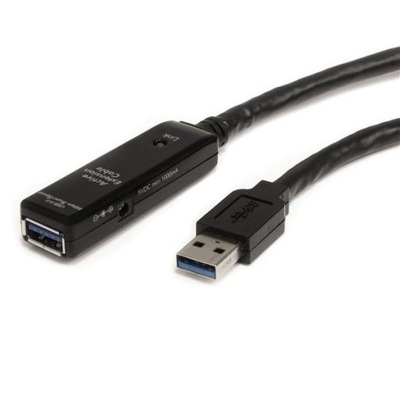 StarTech.com USB3AAEXT3M kabel USB 3 m USB 3.2 Gen 1 (3.1 Gen 1) USB A Czar