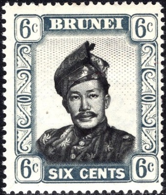 Brunei 6 c.czysty *
