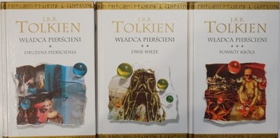 TOLKIEN WŁADCA PIERŚCIENI TOM 1, 2, 3