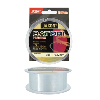 Żyłka uniwersalna Satori Premium Jaxon 0,12mm 150m