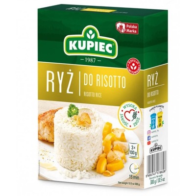 KUPIEC Ryż Do Risotto 300g