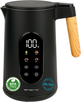 Czajnik EMERIO 1,7L 2200W czarny