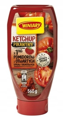 Winiary ketchup pikantny 560g