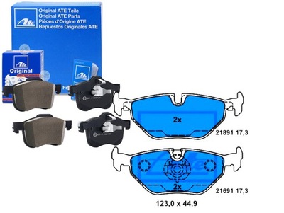 ATE КОЛОДКИ ГАЛЬМІВНІ BMW ЗАД 5 (E39) 2,0-4,4 95-04