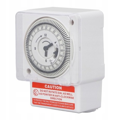 PROGRAMATOR CZASOWY TIMER WŁĄCZNIK SL-189 15MIN-24H MECHANICZNY AC 220V