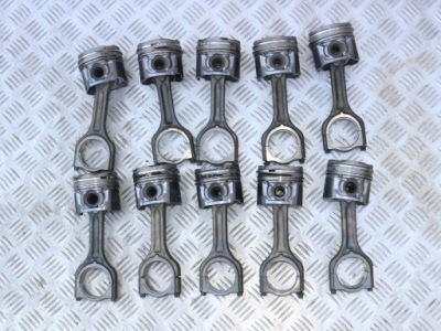 Поршень шатун peugeot citroen ford volvo 1.6 hdi фото №1