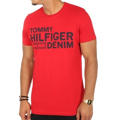 t-shirt Tommy Hilfiger XL Wyprzedaż sale ! czerwony