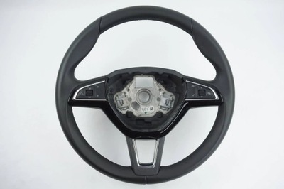 STEERING WHEEL LEATHER MULTIFUNCTIONAL SKODA FABIA III 3V0419091L  