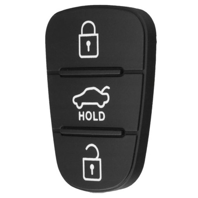 RUBBER BUTTONS KEY HYUNDAI I10 I20 I30 IX35 KIA CEED SPORTAGE  