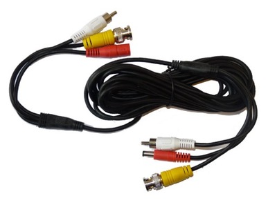 KABEL przewod do kamer CCTV 10m RCA_monitoring