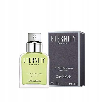 Perfumy Męskie Calvin Klein Eternity 50 ml EDT