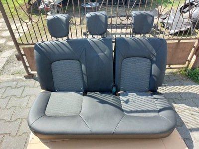 Заднее сиденье задняя renault zoe полукожа фото №1