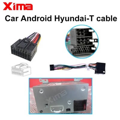 XIMA 2 DIN ANDROID RADIO DE AUTOMÓVIL CABLE PARA TOYOTA SUZUKI BUICK  