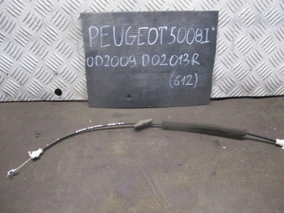 Трос замка правий перед peugeot 5008 i 09-13r фото №1