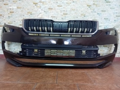 Бампер перед skoda kodiaq sportline rs 2016 - 2020 фото №1