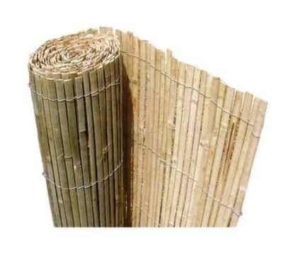 Mata bambusowa, osłonowa, płot bambusowy 1,5 x 5 m ( z listewek )