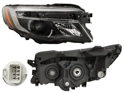 Honda pilot 2015-2018 фара лампа права eae 33100tg7a02 фото №1