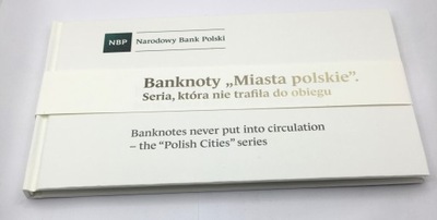 Album Miasta Polskie - Banknoty 9szt