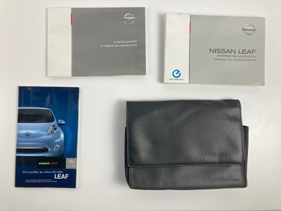 LIBRO NAPRAW, MANUAL OBSLUGI, FORRO - NISSAN LEAF I  