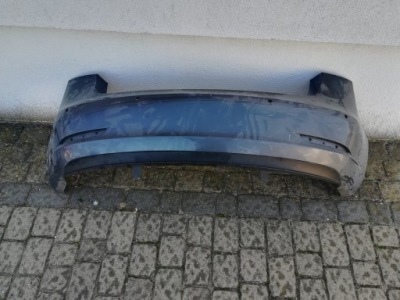 Tesla 3 бампер задній задній + дифузор накладка оригінал фото №1