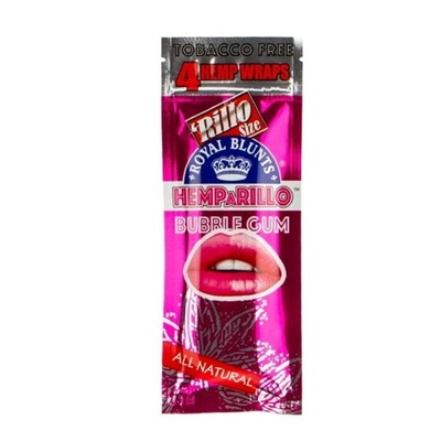 Bibułki Blunt Wrap Royal Blunts Bubblegum 4szt