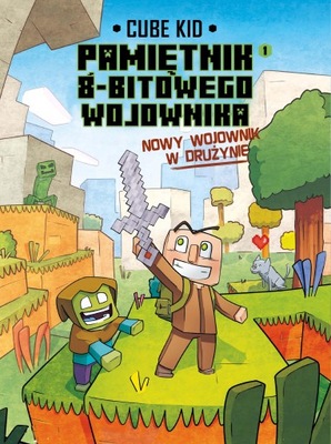 MINECRAFT PAMIĘTNIK NOOBA WOJOWNIKA KID CUBE