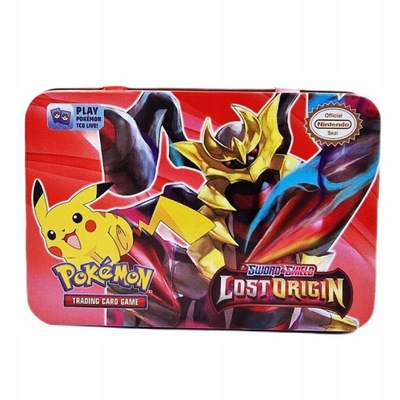 POKEMON BATTLE STYLES METALOWY BOX KARTY 42 SZT