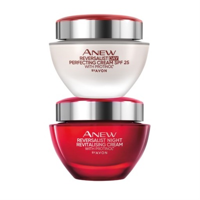 AVON zestaw kremów dzień noc Anew Reversalist 35+