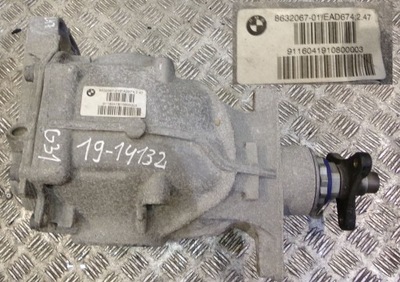 BMW G30 G31 AXLE DIFFERENTIAL REAR 2,47 8632067 AFTER 6.998KM  