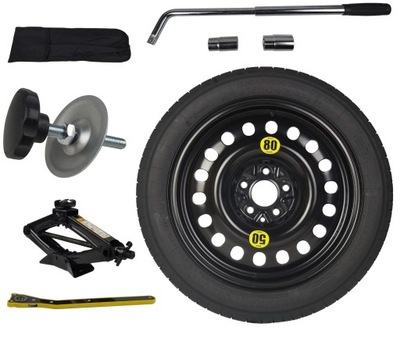 WHEEL SPACE-SAVING WHEEL LEXUS RX TOYOTA RAV4 + SET  