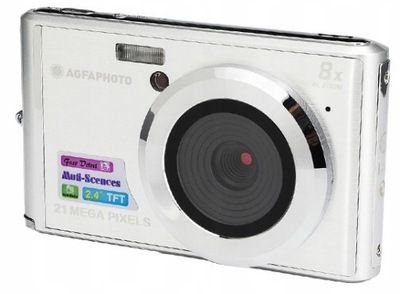 Aparat cyfrowy kompaktowy Agfa Photo DC5200 Srebrny