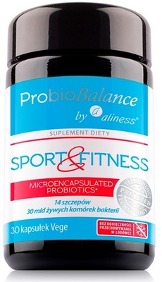 Probiotyk DLA AKTYWNYCH Sport & Fitness Balance Aliness ProbioBALANCE