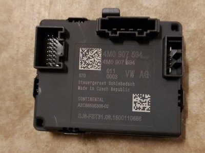 Audi q7 4m модуль люк блок керування 4m0907594 фото №1