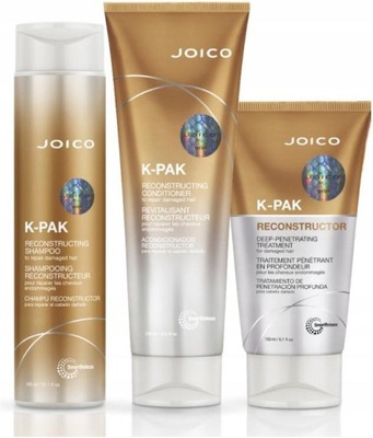 JOICO K-PAK SZAMPON ODŻYWKA 2X300 RECONSTRUCTOR