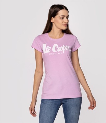 LEE COOPER T-shirt damski LOGAN3 3030 PINK m