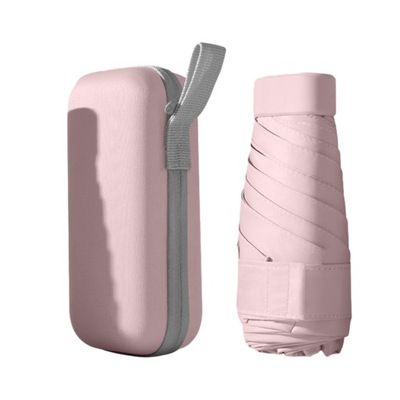 PARASOL PODRÓŻNY MINI PARASOLKA Z ETUI SKŁADANE PARASOLKI