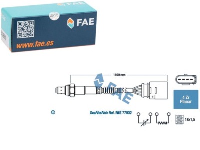 Fae датчик лямбда-зонд 06a906262ap 06a906262q 258006121 фото №1