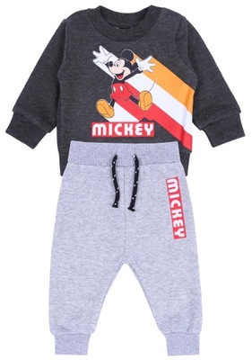 Szary dres chłopięcy Myszka Mickey DISNEY 80 cm